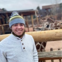 Obeth Mendez at the zoo